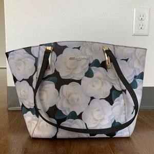 Karl Lagerfeld Floral Tote